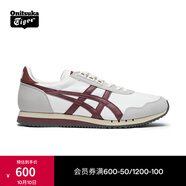 Onitsuka Tiger鬼塚虎男女款慢跑鞋輕便潮流舒適休閑鞋子時(shí)尚運(yùn)動(dòng)鞋DUALIO 灰色/藍(lán)灰色 38