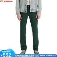 李維斯（Levi's）牛仔褲511緊身褲男褲都市白領(lǐng)通勤穿搭商務(wù)男士七夕禮物送 Darkest Spruce 33 30