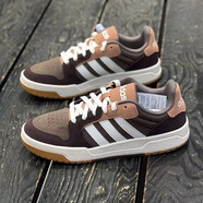 阿迪達(dá)斯 （adidas）官方艦店男鞋板鞋 新款潮流穿搭運(yùn)動(dòng)鞋子休閑防滑耐磨時(shí)尚板鞋 土地棕 41