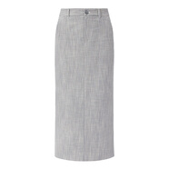 AMASS/阿瑪施春夏新款氣質(zhì)直筒高腰半身裙豎條紋長(cháng)裙女裝5296472 條紋 S