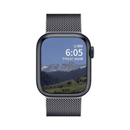 樂(lè )諾（LENUO）樂(lè )諾適用蘋(píng)果手表iwatchS10表帶AppleWatchS9米蘭尼斯S8金屬SE女男款u 石墨色 10代46mm42444549mm表帶