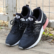NEW BALANCENB 574復(fù)古休閑運(yùn)動(dòng)鞋男女跑步鞋 MS574STK/FSG MS574STK(尺碼偏小) 黑色 39.5 245mm