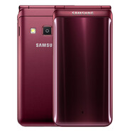 三星（SAMSUNG）Galaxy Folder2 SM-G1650移動(dòng)4G 翻蓋按鍵智慧型手機G1600雙卡老人手機 G1650紅色