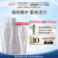 資生堂專(zhuān)業(yè)美發(fā)頭皮生機洗發(fā)露1L+護發(fā)素1L洗護套裝煥活生機秀發(fā)豐盈