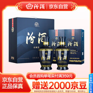 汾酒 藍(lán)汾 清香型白酒 53度475ml*2瓶 (53度仿藍(lán)瓷)禮盒裝  中秋送禮