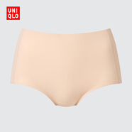 優(yōu)衣庫女裝AIRism無痕短褲/高腰三角482670 31 米色 S