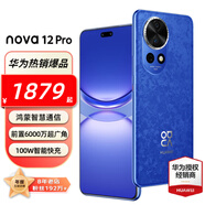 華為 nova 12 Pro 前置6000萬人像追焦雙攝 鴻蒙智能手機 華為nova12pro 12號色 12G+256GB全網(wǎng)通