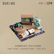 躺平企鵝可愛(ài)車(chē)內飾品擺件溫馨中控臺車(chē)載貓咪創(chuàng  )意生日禮物 夏日炎炎圖躺平企鵝套餐+電