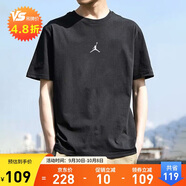 Jordan男子喬丹 經(jīng)典 速干透氣 短袖T恤DH8922-010黑色M
