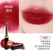 歐萊雅（LOREAL）歐萊雅小妖金黑管粗管口紅霧感唇膏233/RB301  666新年禮物女生 【細管滋潤浮光】666#炸場(chǎng)紅 藍調正紅色 專(zhuān)柜