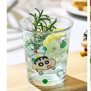 語森憶可愛蝴蝶結(jié)玻璃杯風(fēng)家用高顏值女生喝水杯加厚早餐牛啡杯 睡衣小新301-400l