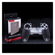 奧古者（AOGUZHE） PS4 SLIM PRO手柄水晶殼 PS4手柄保護(hù)殼 保護(hù)套 手柄保護(hù)盒 PS4SLIM/PRO通用 手柄水晶殼 送.搖桿帽