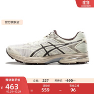 亞瑟士ASICS男鞋網(wǎng)面跑步鞋緩震跑鞋透氣舒適運動鞋 GEL-FLUX 4 白色/棕色 41.5