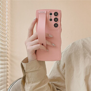 優(yōu)尚美適用s23la手機保護殼女網(wǎng)紅新款小眾S22十保護套s20護 三星GalaxyS24 檸黃色護腕