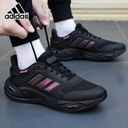 阿迪達(dá)斯 （adidas）男鞋跑步鞋 2025秋冬新款運(yùn)動(dòng)鞋緩震耐磨暖風(fēng)保暖輕便鞋子男 黑武士/CLIMAWARM/暖風(fēng)/主推 40.5