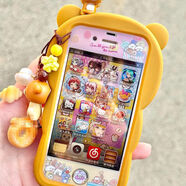 貝繪繪適用蘋(píng)果4s可愛(ài)鋼化玻璃膜新款iPhone75ssese27plus全屏6p 生物鋼化膜+小熊手機保護殼 iPhone4S