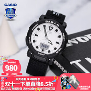 卡西歐（CASIO）【送禮物】女手表BABYG多彩夏日BGA-320海洋系運動學生電子表 BGA-310C-1APR甜酷黑巧克力