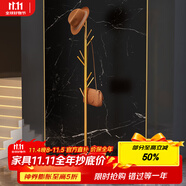 安爾雅北歐鐵藝落地衣架店大理石衣服架臥室置物現(xiàn)代掛衣架經(jīng)典樹杈款