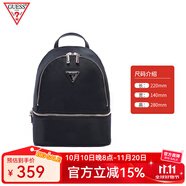 GUESS時尚百搭女包通勤休閑書包粉色背包簡約精致印花雙肩包旅行包 FOLLIE背包