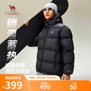 駱駝火山羽絨服男女款城市輕戶(hù)外加厚防寒面包服冬季外套