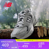 NEW BALANCE老爹鞋男鞋女鞋情侶復(fù)古秋冬網(wǎng)面運動休閑鞋530系列MR530KA 38