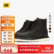 CAT卡特馬丁靴工裝靴男鞋經(jīng)典款BRAVADO輕戶(hù)外復古時(shí)尚牛皮機車(chē)靴 黑色P712947 40