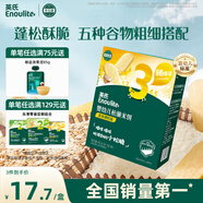 英氏（Engnice）嬰幼兒松脆米餅香蕉椰奶味 嬰兒寶寶零食磨牙餅干米餅45.6g