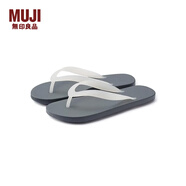 無印良品（MUJI） 男女通用 舒適  沙灘鞋（男士/女士）男鞋女鞋涼拖 米白色X灰色 4S 23 cm/36碼/XS