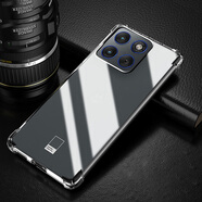 AOYAMIC 適用于聯(lián)想moto X70 Air手機殼摩托羅拉x70air保護套新款全包防摔超薄透明硅膠軟殼男女款 moto X70 Air【透明+鋼化膜】鏡頭大孔 新升級保護鏡頭氣囊防摔透明軟殼