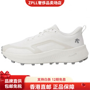 迪桑特（DESCENTE）Flyridge舒適柔軟防滑低幫休閑跑步鞋男女同款白色 白色 44