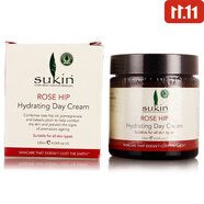 sukin 澳洲進(jìn)口 蘇千sukin玫瑰果油日霜晚霜 補水保濕滋潤 120ml 日霜