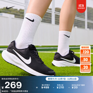 耐克女子緩震專業(yè)跑步鞋冬季公路運(yùn)動(dòng)NIKE REVOLUTION 7 FB2208 003黑/白色 38