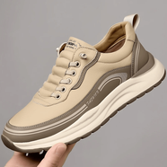 TL俄羅斯飛行員男鞋圣力馬鞋男士登山鞋2025新款休閑板鞋子 卡其色 38