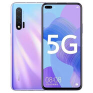 華為（HUAWEI）Huawei/ nova 6 5G通強悍麒麟處理器990 學生老人手機 普羅旺斯 8GB+256GB x 5G全網(wǎng)通 x 套餐一4