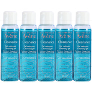 雅漾控油凈膚潔面凝膠 無(wú)皂清爽敏肌清痘洗面奶溫和去角質(zhì) 25ml*5支（小樣）