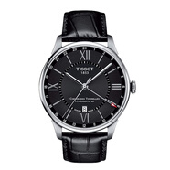 天梭（TISSOT）杜魯爾系列瑞士自動(dòng)機械表天梭女表紅皮帶 T099.429.16.058.00