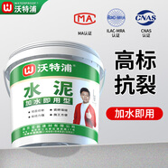 沃特浦白水泥快干墻面修補瓷磚防水填縫劑堵漏王速干水泥膠地面修復材料 【高標抗裂】白水泥2斤 送工具