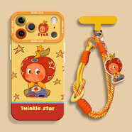 沙圖（VSAR TERO）可愛(ài)apple星星人適用iPhone17超好看手機殼蘋(píng)果17pro液態(tài)air瞳眼硅膠殼17promax保護套ip17掛繩男 iPhone 17 【古董白你超棒星星人】瞳眼全包親膚液態(tài)