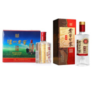瀘州老窖濃香型白酒  52度 125mL 6瓶 六年窖手提盒+世家柔和1瓶