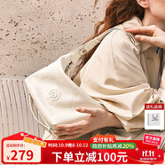 蔻一（Cnoles）曉風(fēng)包hobo包女士小眾高級感斜挎托特包通勤腋下包白色