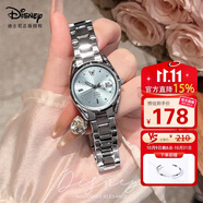 迪士尼（Disney）女款手表簡(jiǎn)約時(shí)尚ins風(fēng)輕奢鋼帶腕表高級(jí)實(shí)用女士手表生日送女生