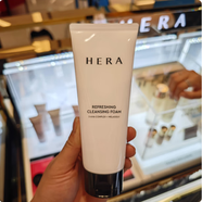 Hera韓國HERA赫拉凈潤潔面乳臻晢凈澈洗面奶保濕補水深層清潔毛孔 亮白160ml