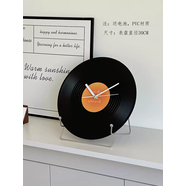 語(yǔ)森憶創(chuàng  )意摩天輪永動(dòng)儀地球儀桌面擺件客廳玄關(guān)書(shū)房辦公室家居好物禮物 落日唱片+金屬支架+電池僅為擺件