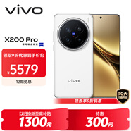 vivo X200 Pro 16GB+1TB 白月光 蔡司2億APO超級(jí)長(zhǎng)焦 藍(lán)晶×天璣9400 6000mAh藍(lán)海電池 拍照 AI 手機(jī)