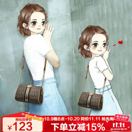 老人頭女士包包女包大容量老花手機包單肩斜挎包小包輕奢女友生日禮物