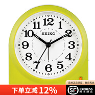 SEIKO 日本精工鬧鐘兒童創(chuàng)意貪睡鬧鈴個性簡約家用床頭學(xué)生可愛小鬧鐘 QHE179M