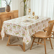 tpu桌布ins風(fēng)桌布防油防水免洗防燙2025新款輕奢感茶幾餐桌 春天碎花 寬100x長(zhǎng)135 防水防油