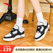 安踏驁杰滑板鞋女鞋厚底耐磨潮流商場(chǎng)同款情侶復(fù)古運(yùn)動(dòng)鞋休閑鞋