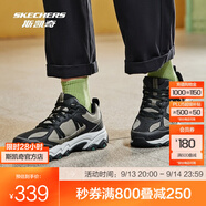斯凱奇（Skechers）云野丨徒步鞋男女戶(hù)外防護抓地耐磨運動(dòng)跑步鞋運動(dòng)鞋 【男款】棕色/黑色/BRBK 41