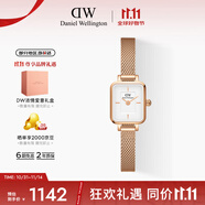 丹尼爾惠靈頓（DanielWellington）DW（許妍同款）女士手表經(jīng)典小方糖女款手表時尚腕表女友禮物727